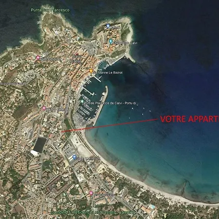 Appartamento Calvi, 4 Personnes, Centre Ville, 200m De La Plage, Vue Calvi (Corsica)